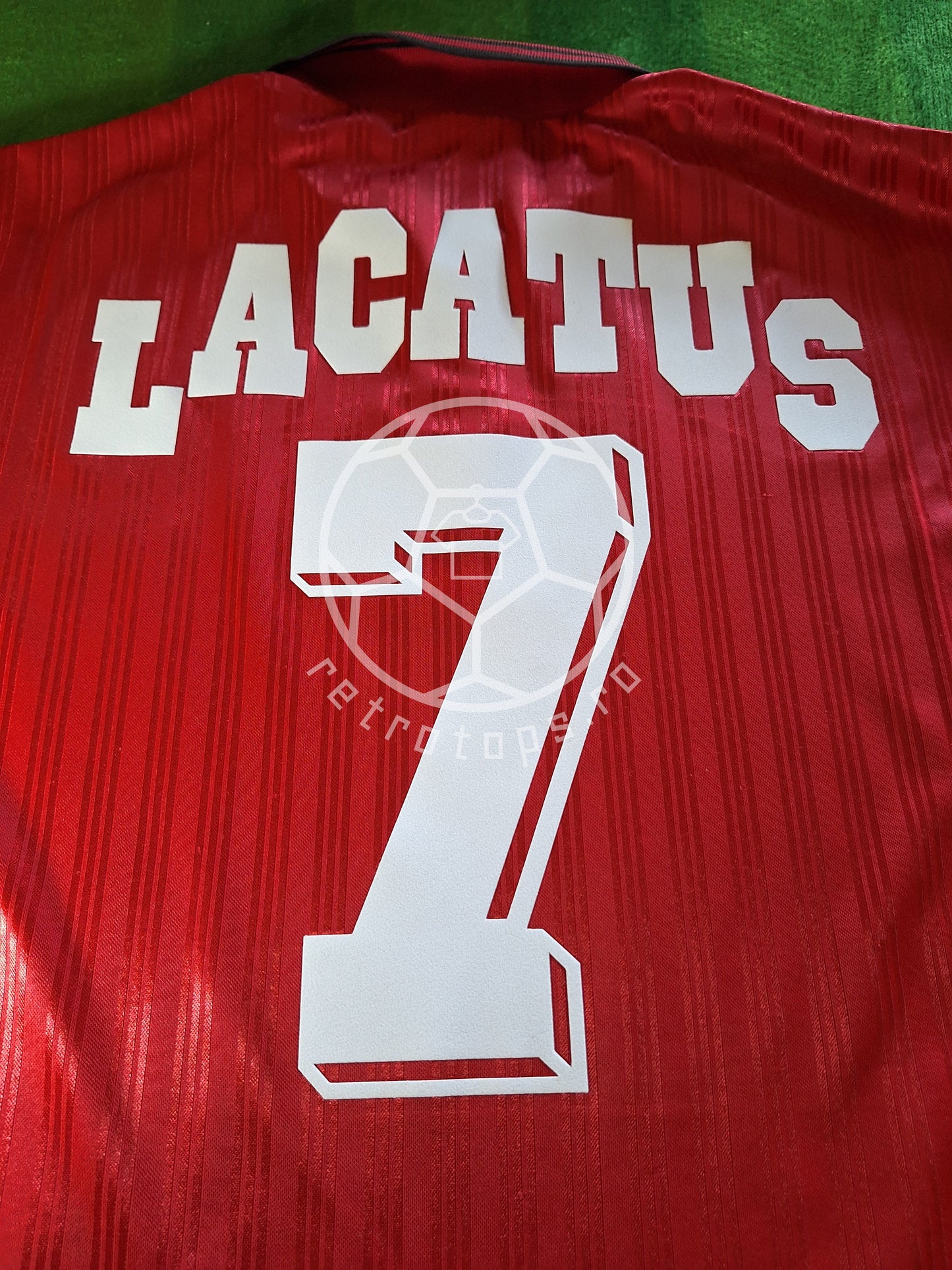 Tricou fotbal Adidas template (Steaua 1997), Lăcătuș 7, XL