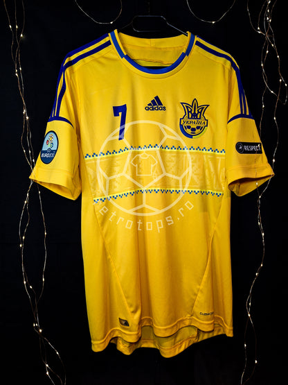 Ukraine 2012 shirt, Shevchenko 7, L