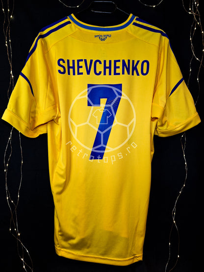 Ukraine 2012 shirt, Shevchenko 7, L