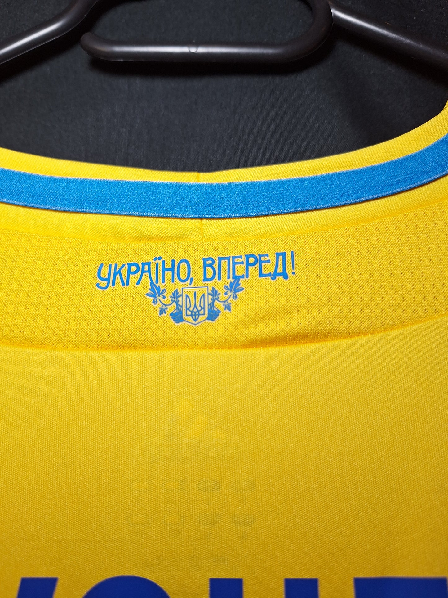 Ukraine 2012 shirt, Shevchenko 7, L