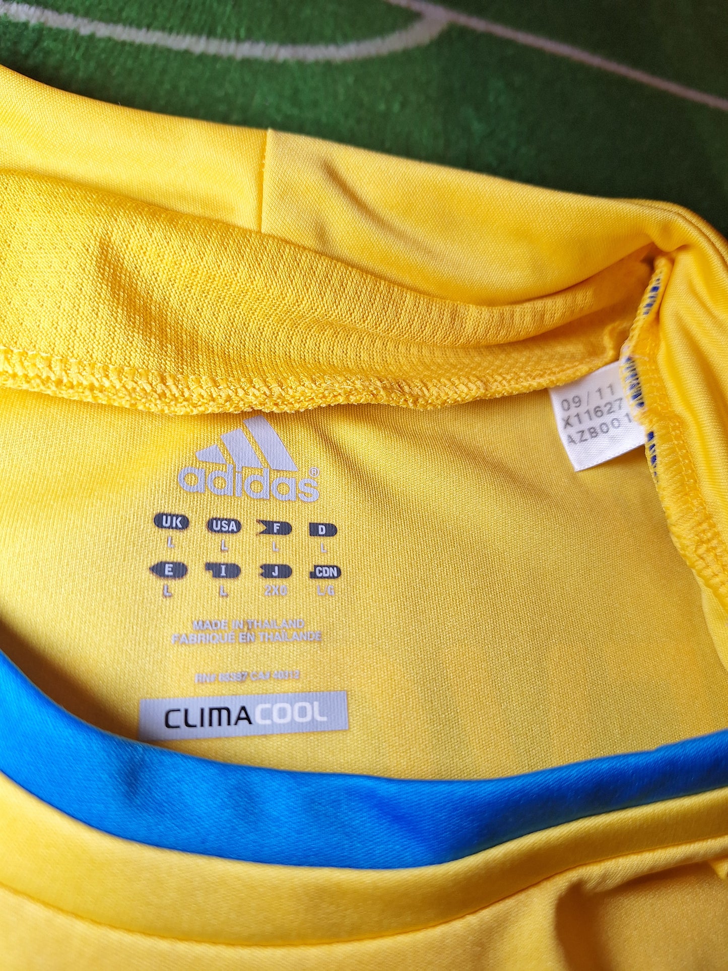Ukraine 2012 shirt, Shevchenko 7, L