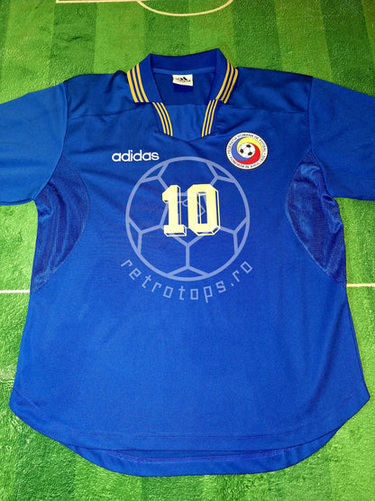 Tricou Adidas template 90s România, Hagi 10, S/M