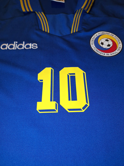 Tricou Adidas template 90s România, Hagi 10, S/M