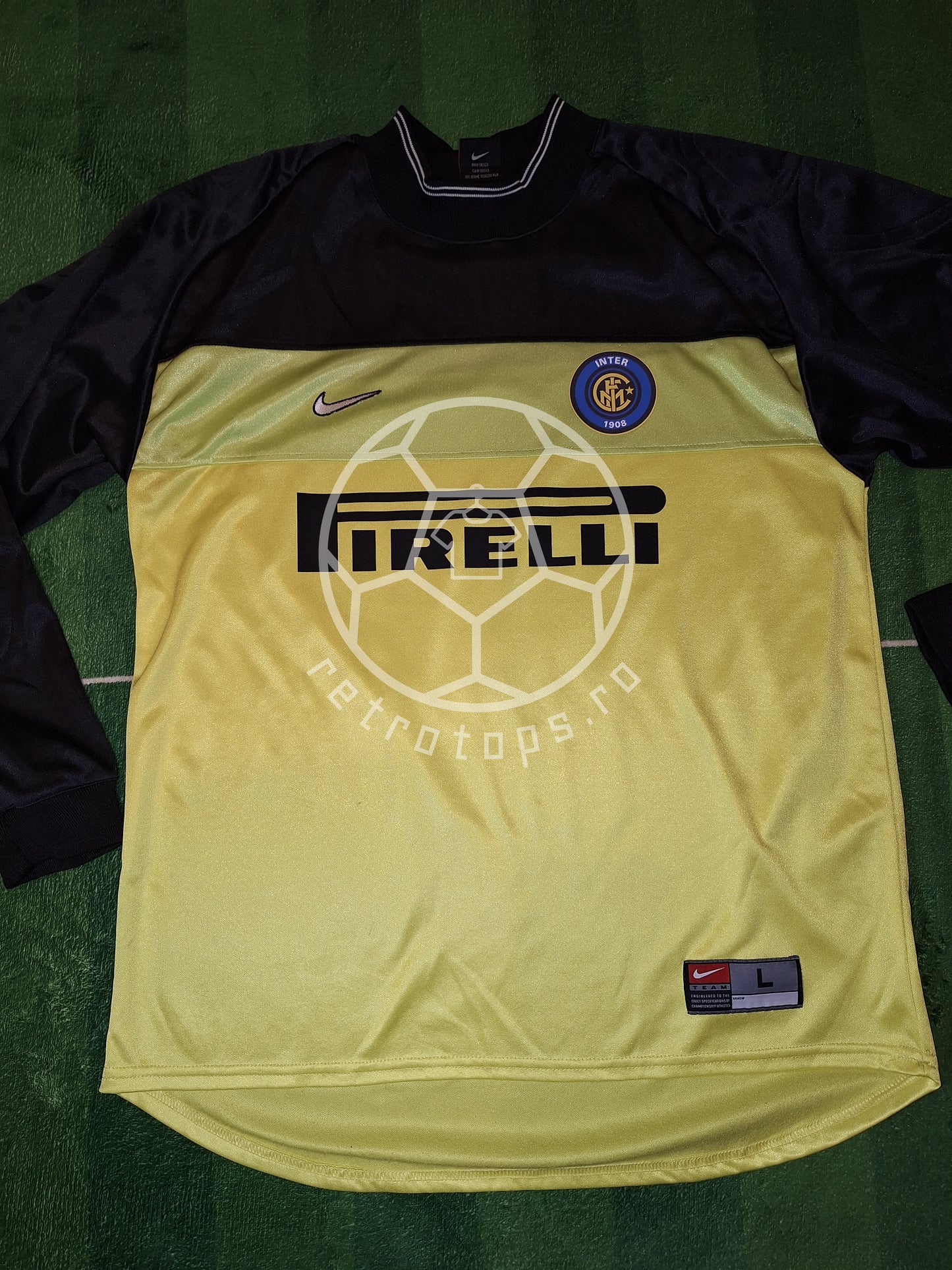 Nike template Inter goalkeeper shirt 1999-2000, Peruzzi 1, L