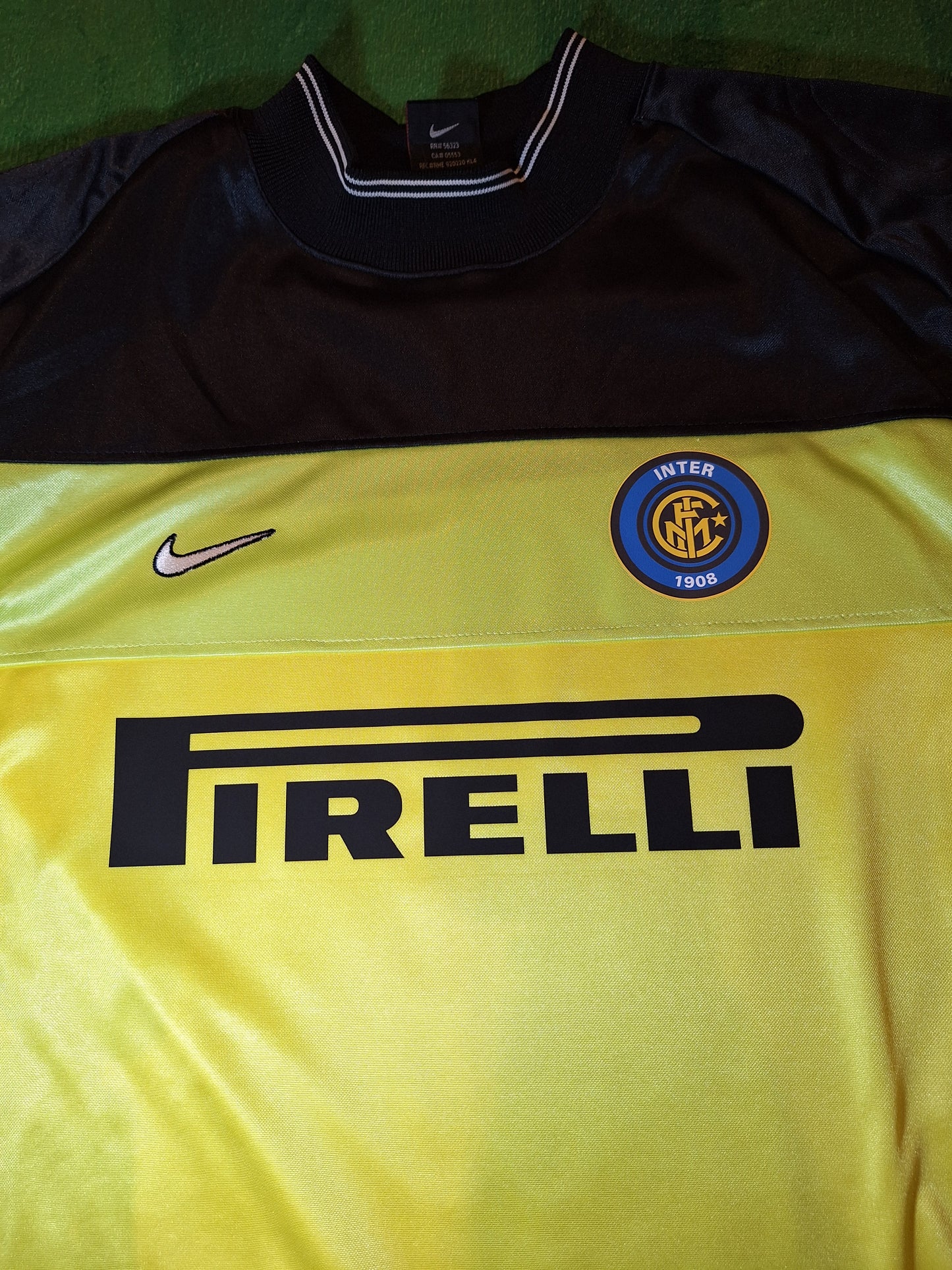 Nike template Inter goalkeeper shirt 1999-2000, Peruzzi 1, L
