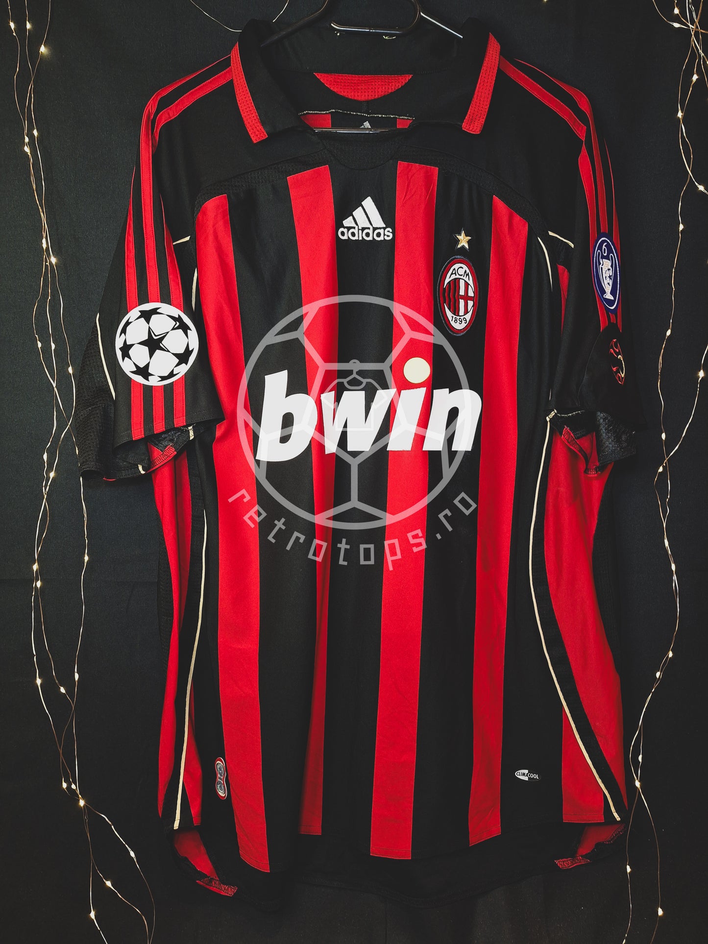 Tricou de fotbal AC Milan 2006-2007 acasă, Inzaghi 9, XL