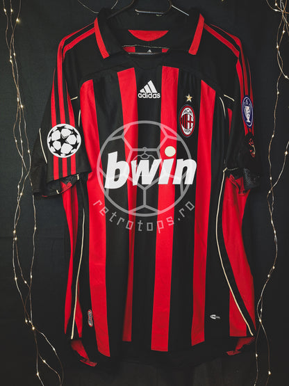 Tricou de fotbal AC Milan 2006-2007 acasă, Inzaghi 9, XL
