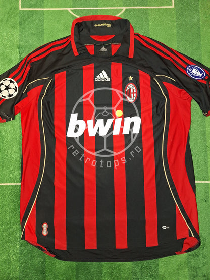 Tricou de fotbal AC Milan 2006-2007 acasă, Inzaghi 9, XL