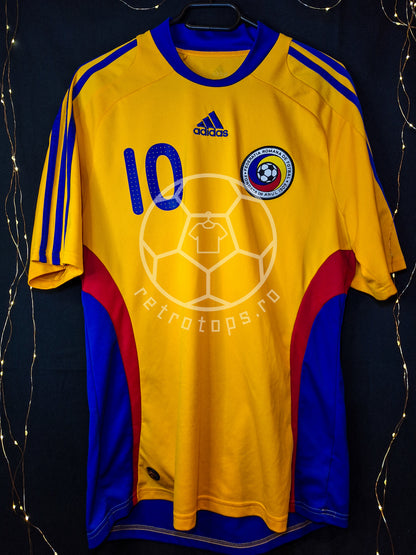 Tricou de fotbal România 2008 acasă, Mutu 10, S/M