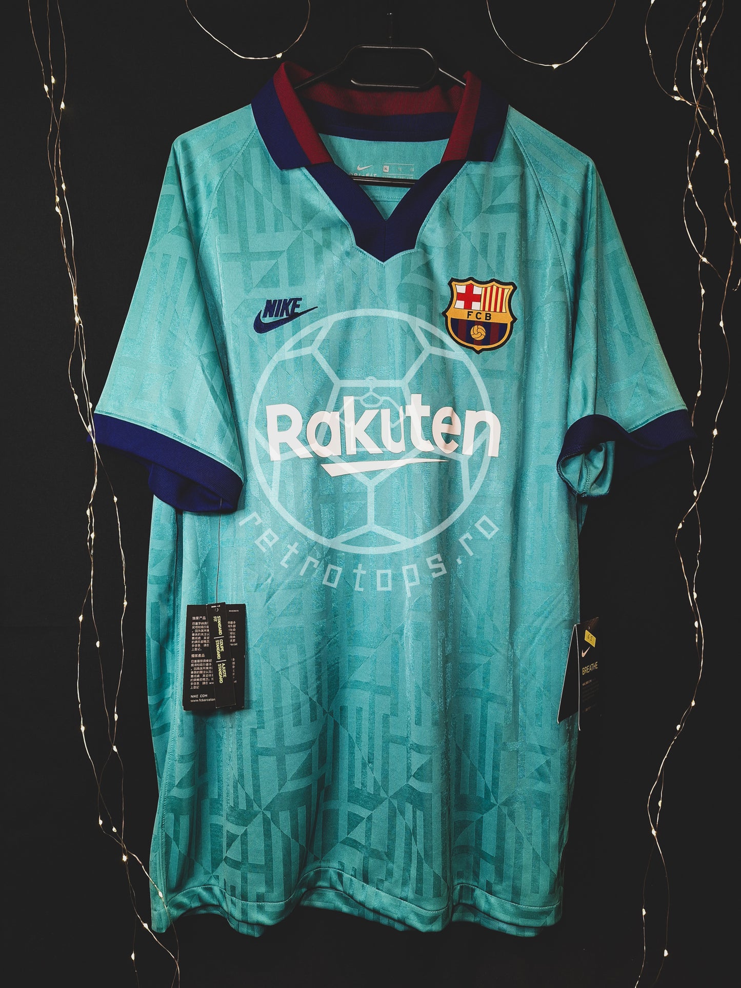 Barcelona 2019-2020 third shirt, Messi 10, XL