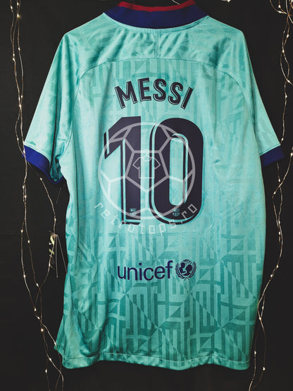 Barcelona 2019-2020 third shirt, Messi 10, XL