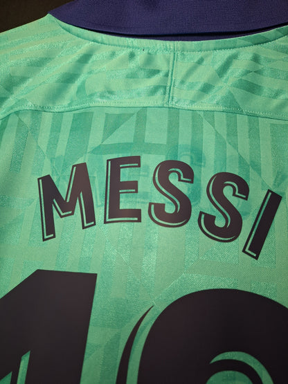 Barcelona 2019-2020 third shirt, Messi 10, XL