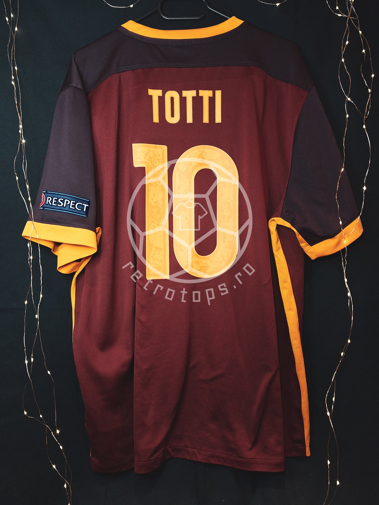 Tricou de fotbal AS Roma 2015-2016, Totti 10, XXL