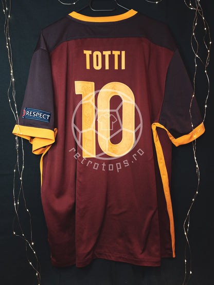 Tricou de fotbal AS Roma 2015-2016, Totti 10, XXL