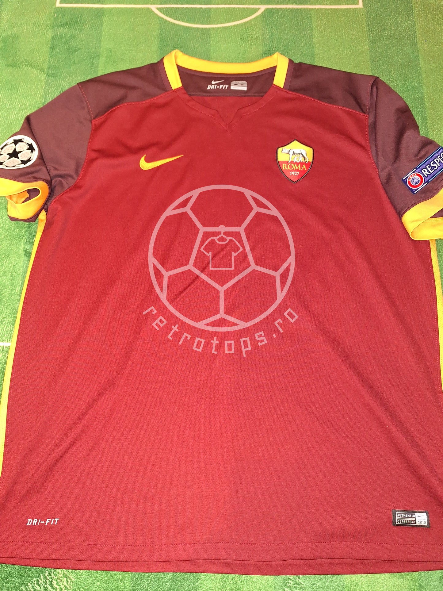 Tricou de fotbal AS Roma 2015-2016, Totti 10, XXL