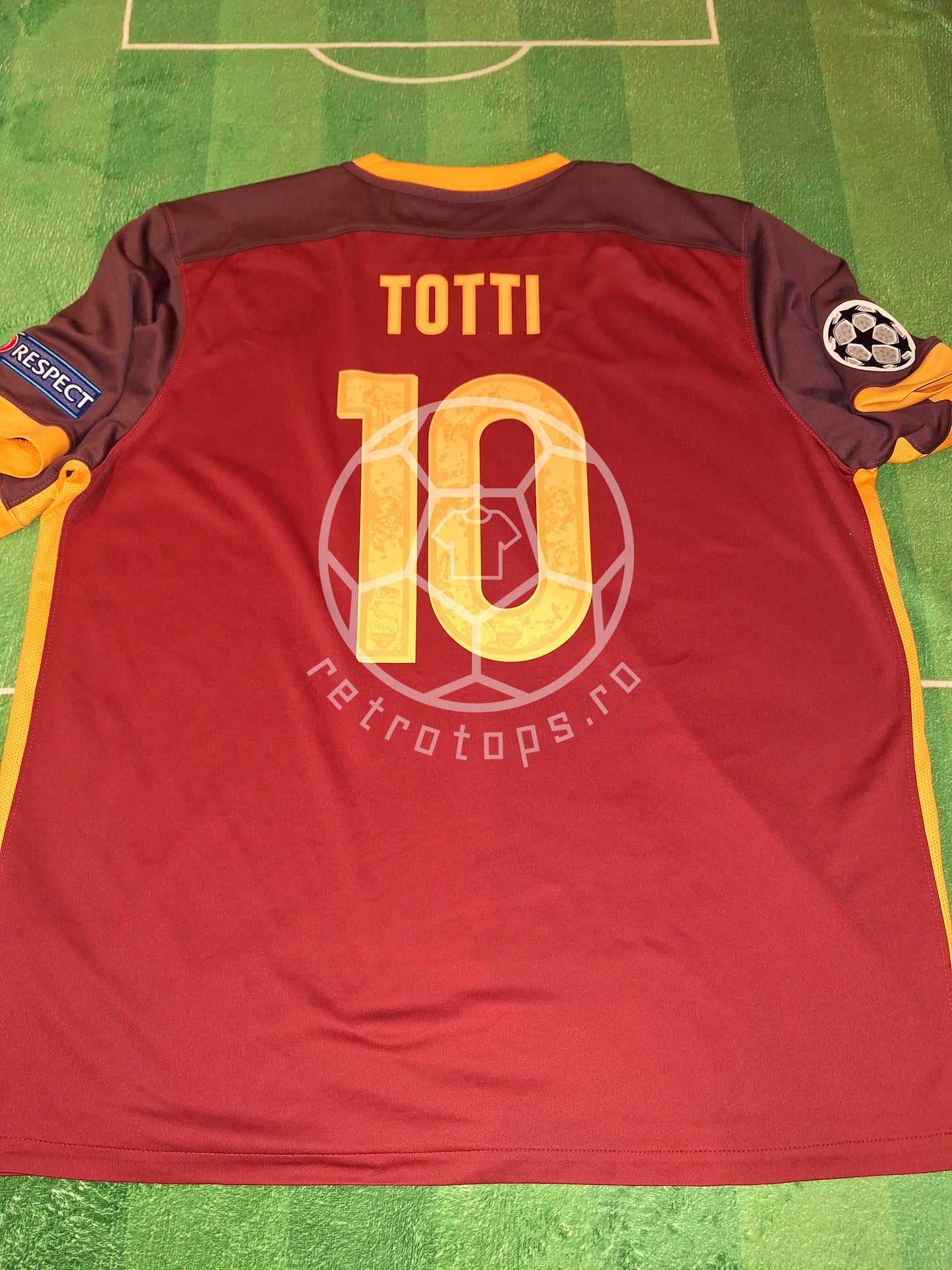 Tricou de fotbal AS Roma 2015-2016, Totti 10, XXL