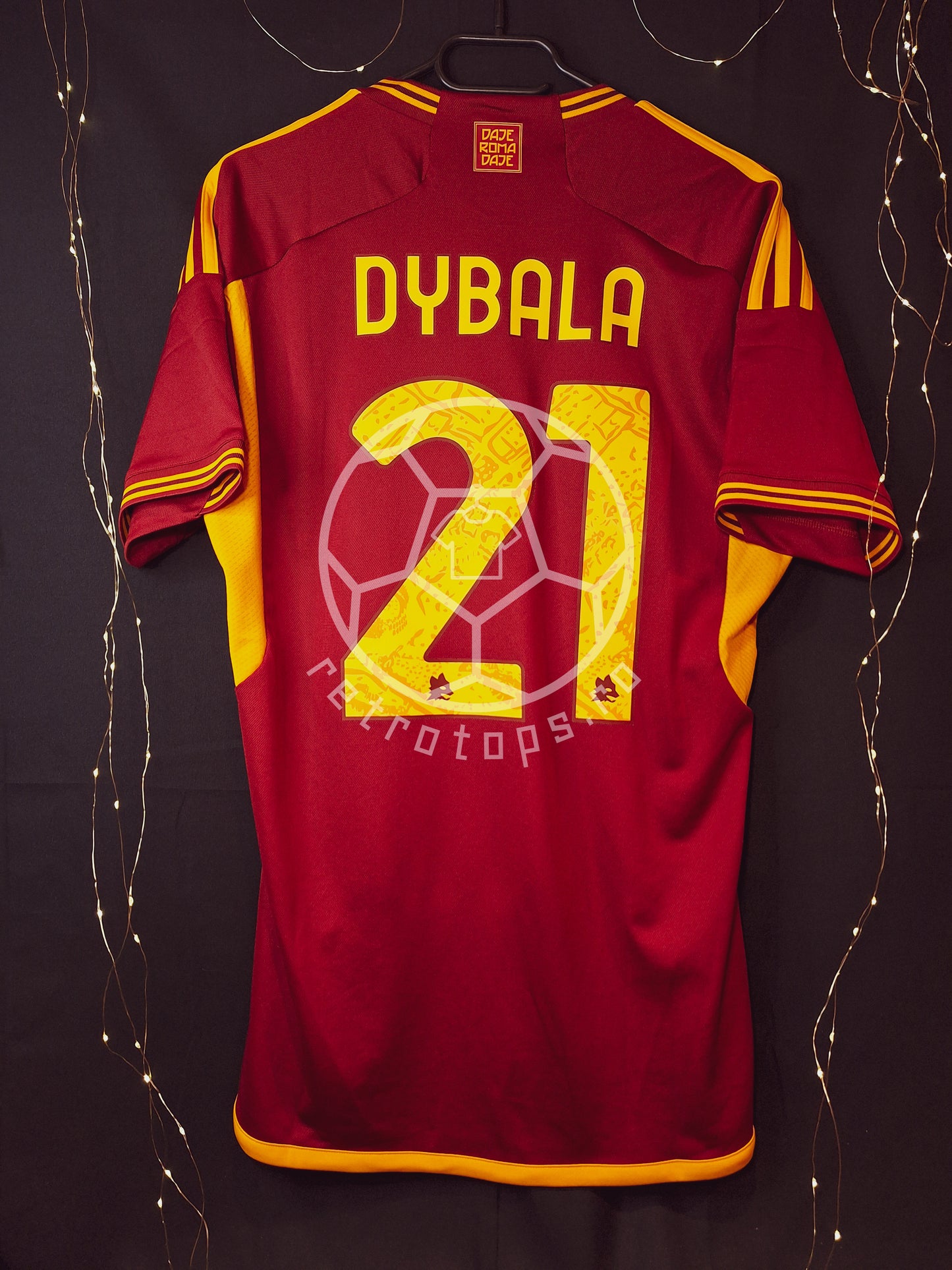 Tricou de fotbal AS Roma 2023-2024, Dybala 21, M