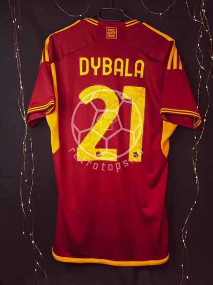 Tricou de fotbal AS Roma 2023-2024, Dybala 21, M