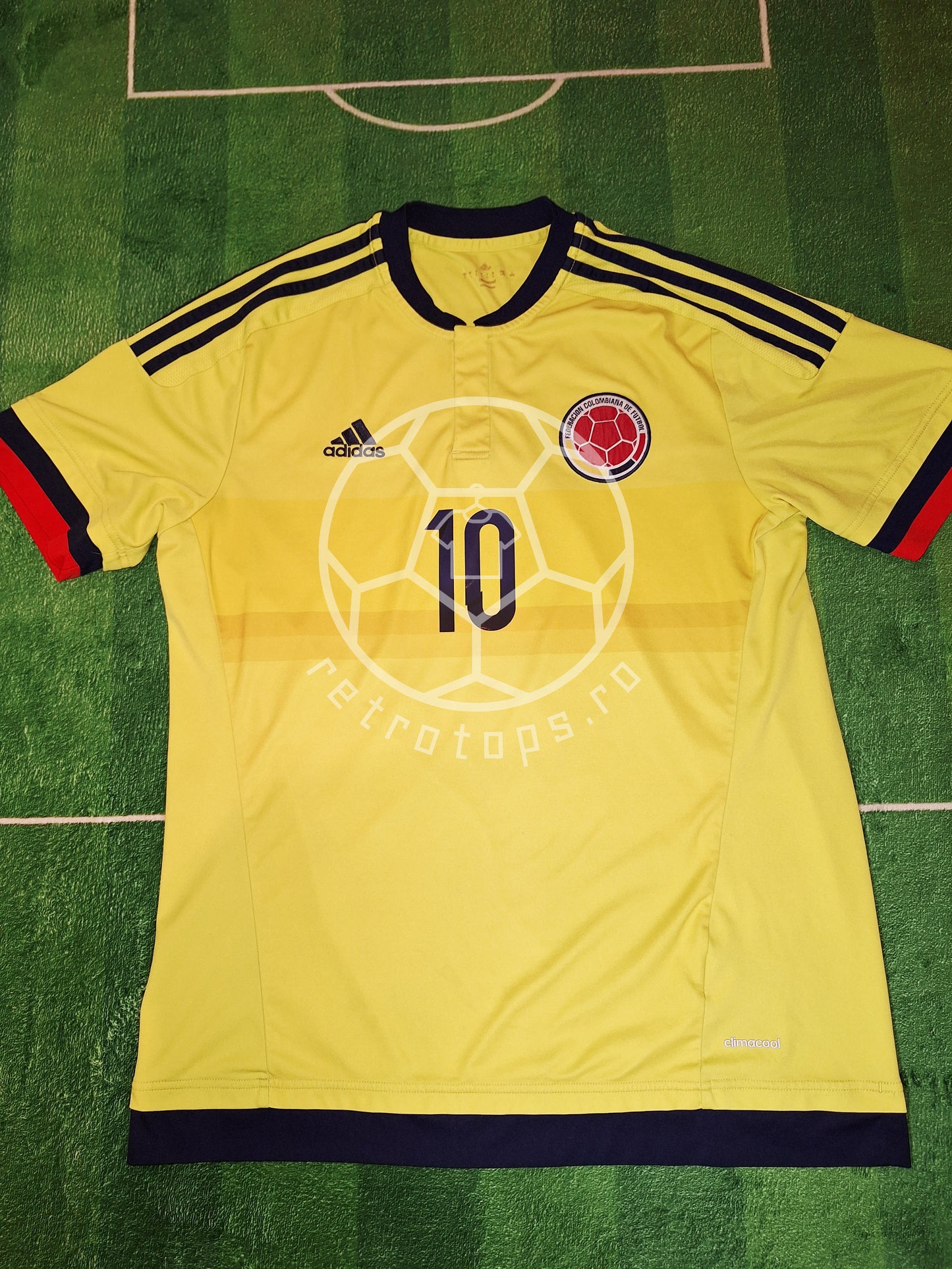 Colombia 2015-2016 shirt, James 10, L