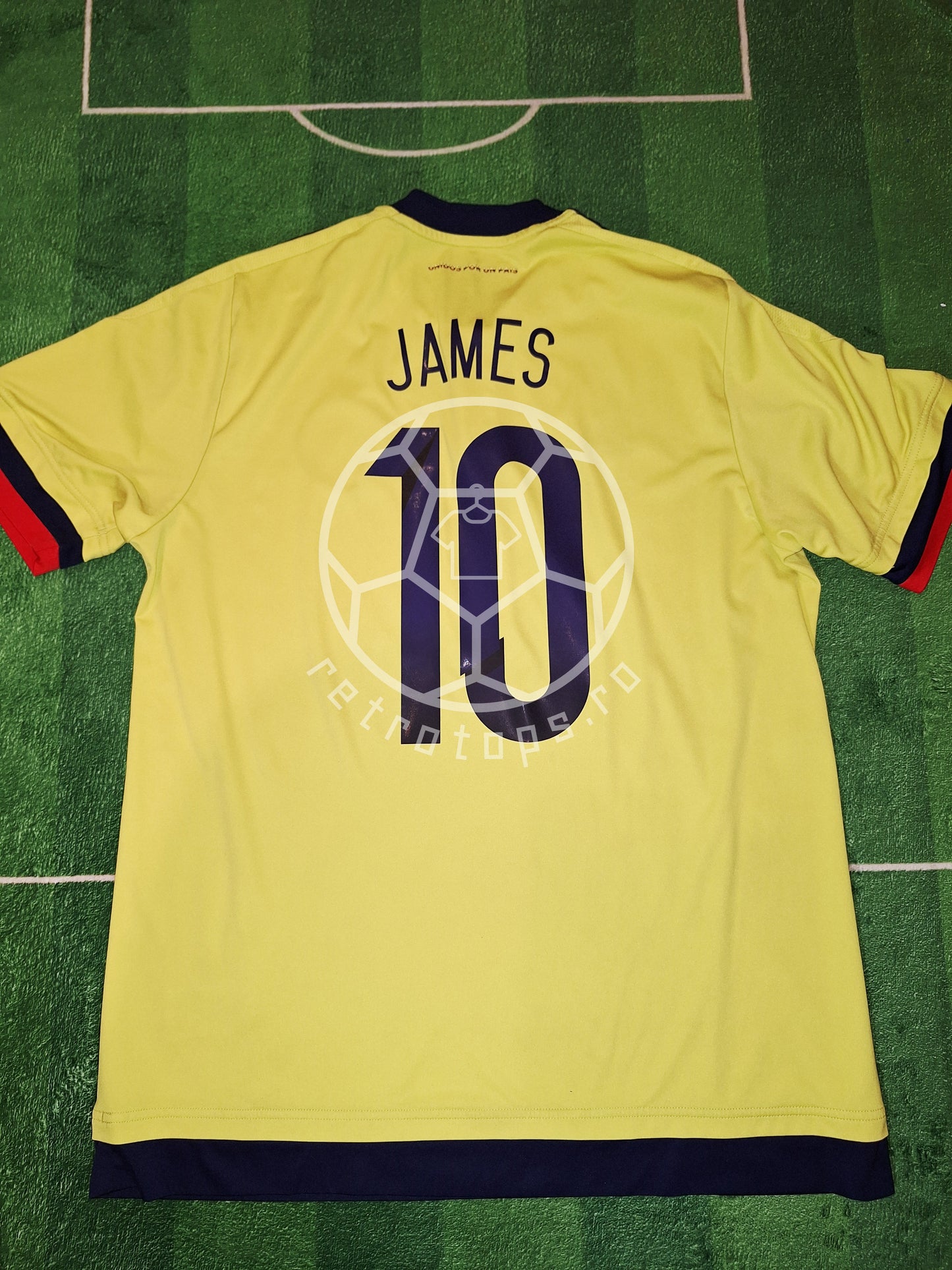 Colombia 2015-2016 shirt, James 10, L
