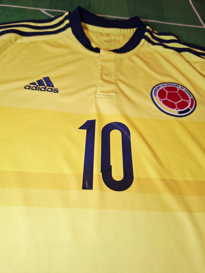 Colombia 2015-2016 shirt, James 10, L