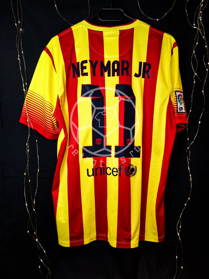 Barcelona 2013-2014 away shirt, Neymar 11, L