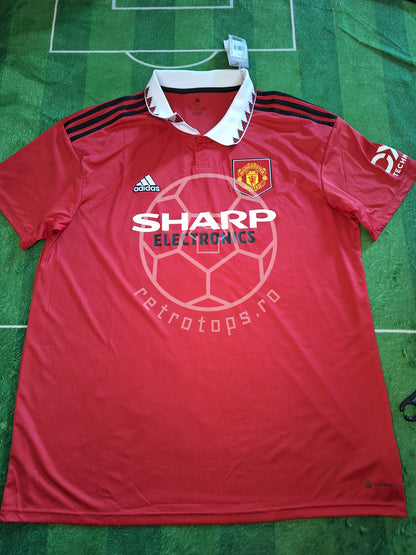 Manchester United 2022-2023 home shirt, Ronaldo 7, XXL