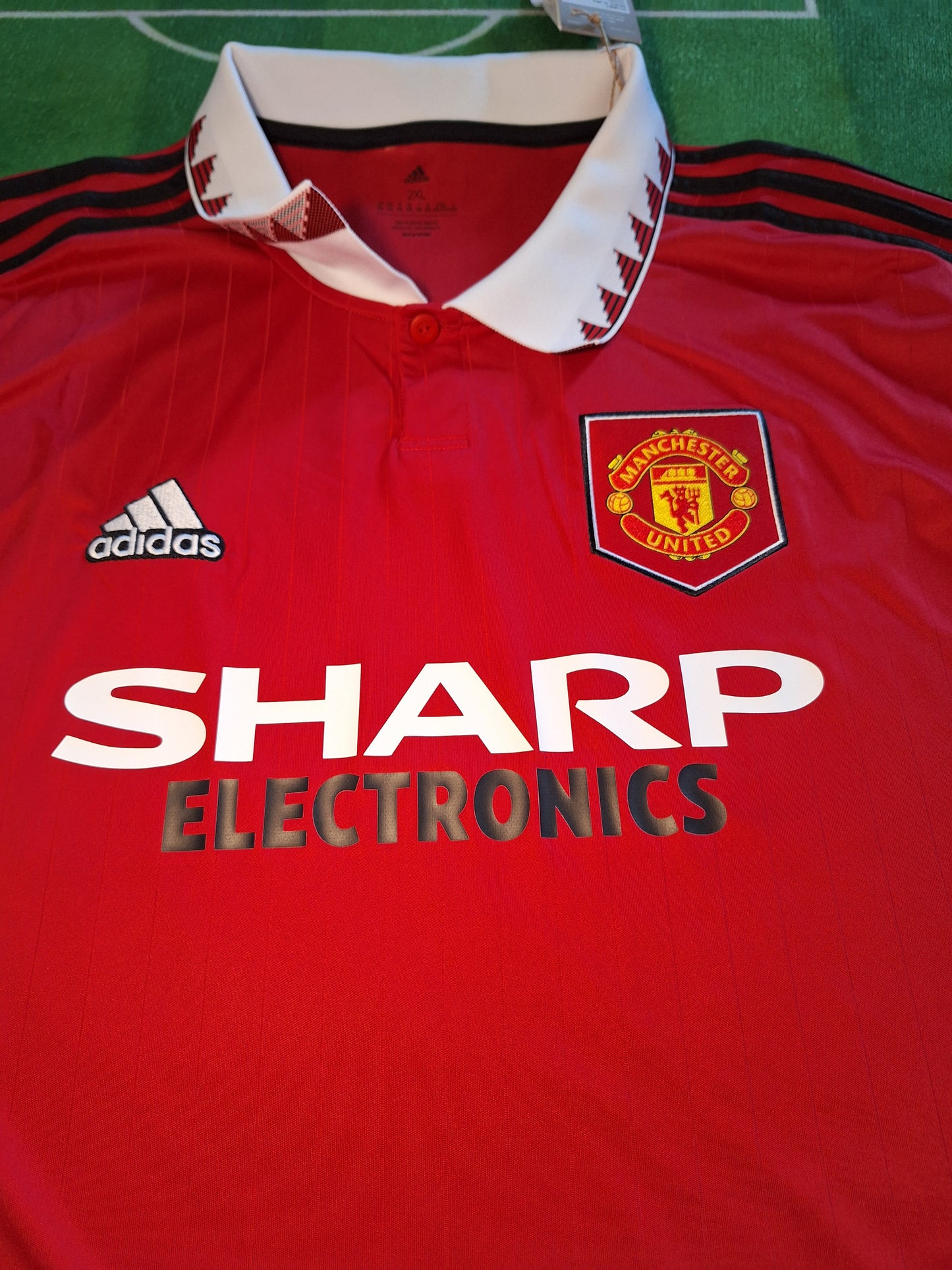 Manchester United 2022-2023 home shirt, Ronaldo 7, XXL