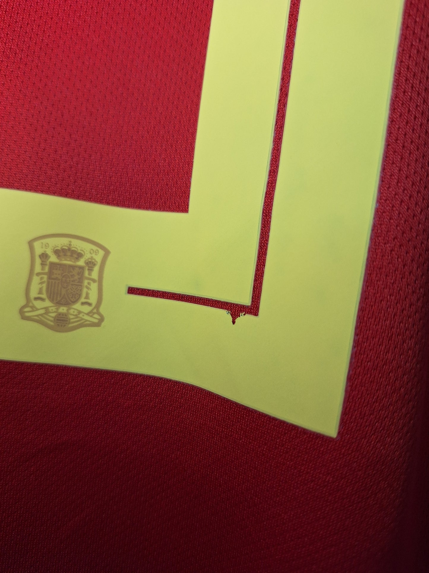 Spain 2018 home shirt, Iniesta 6, M