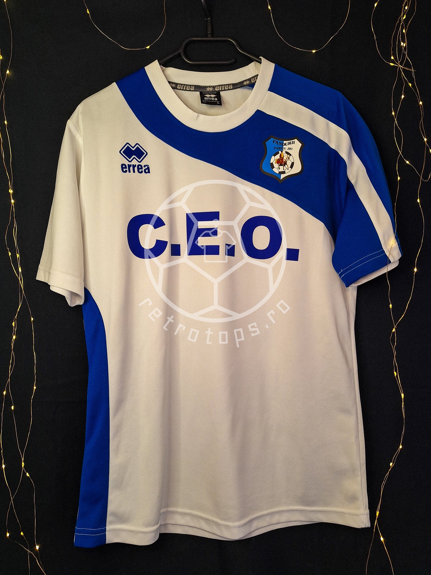 Tricou de fotbal Errea template - Pandurii Targu Jiu 2013-2014,  Eric 10, M