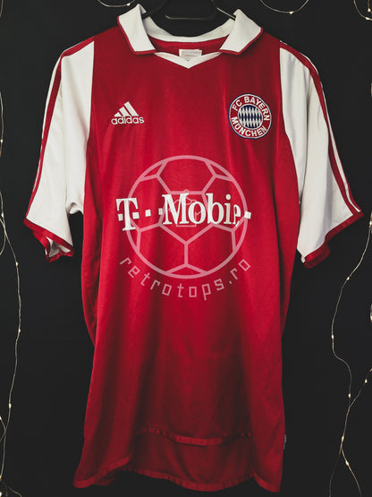 Tricou de fotbal Bayern München 2003-2005 acasă, Kuffour 4, S/M