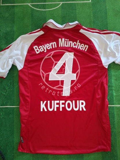 Tricou de fotbal Bayern München 2003-2005 acasă, Kuffour 4, S/M