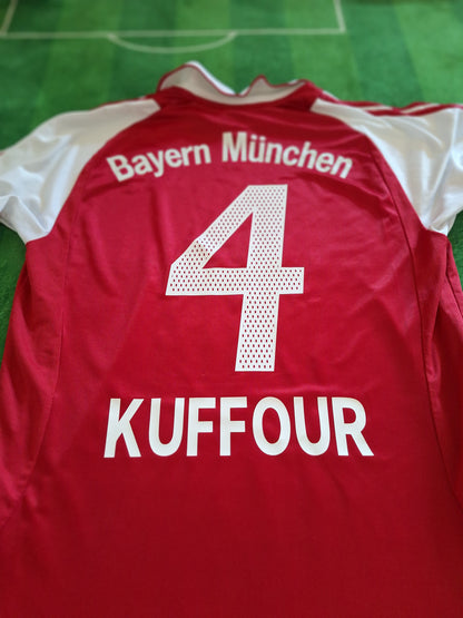Tricou de fotbal Bayern München 2003-2005 acasă, Kuffour 4, S/M