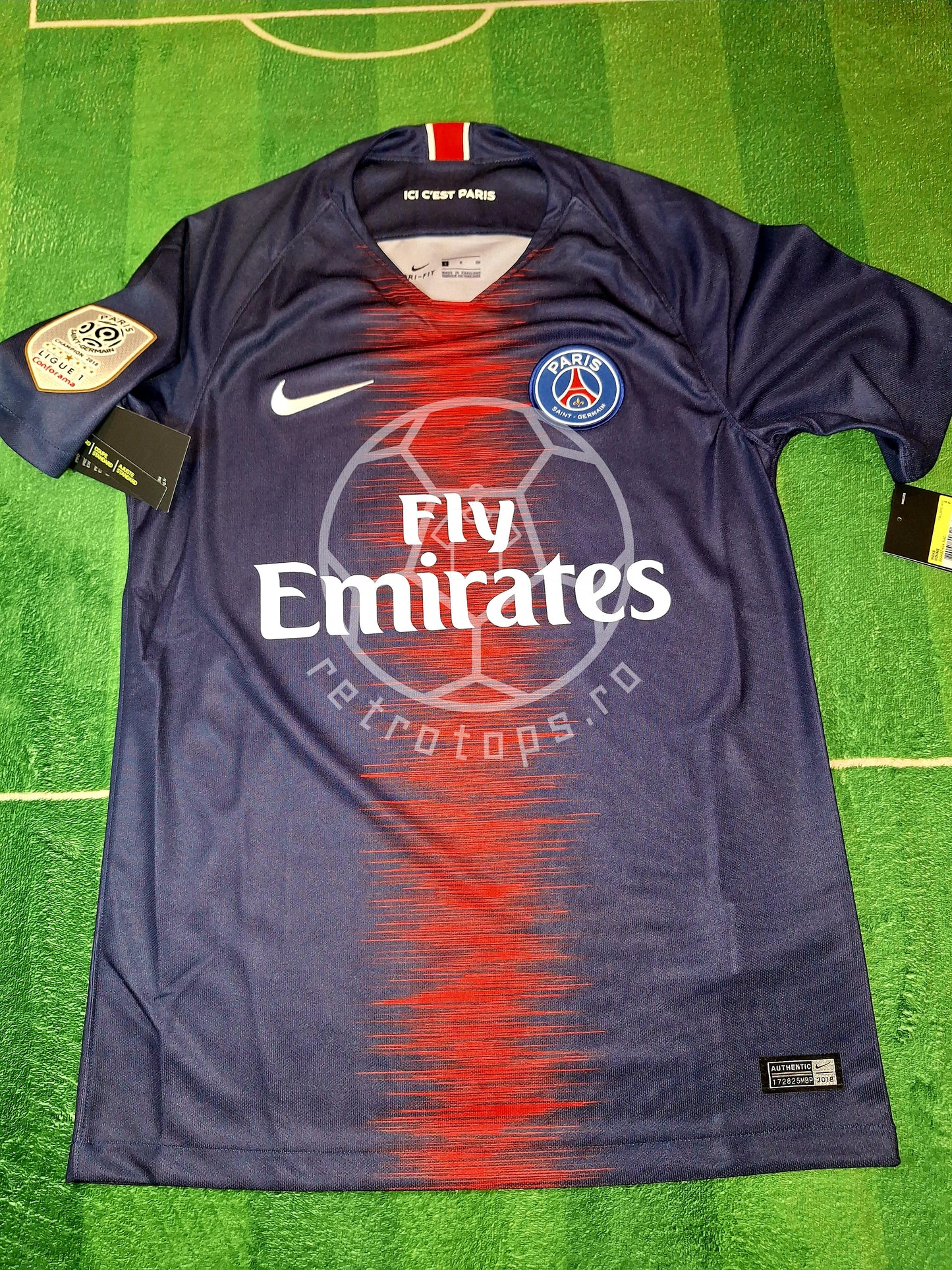 PSG 2018-2019 shirt, Neymar Jr 10, S/M