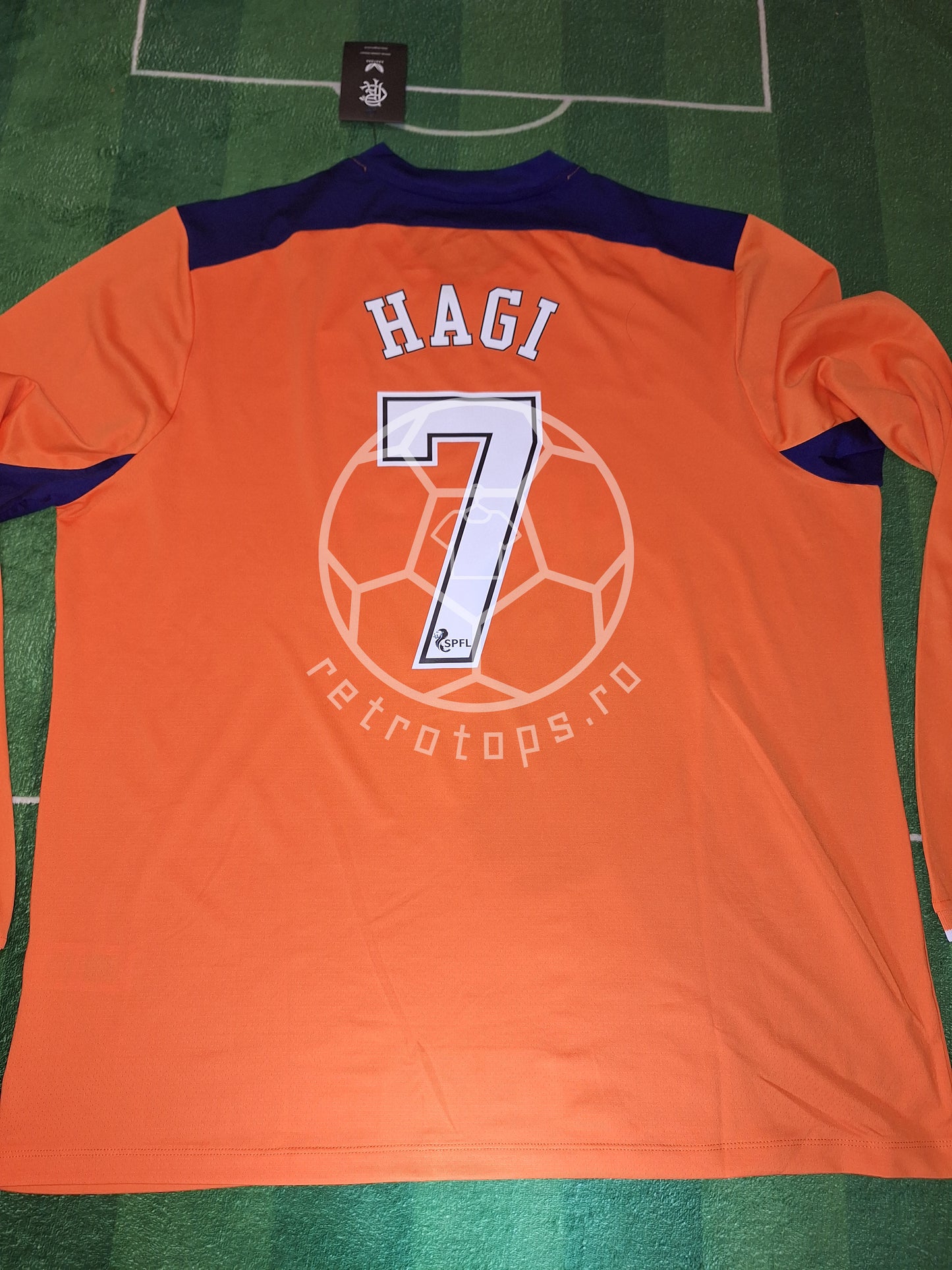 Rangers 2022-2023 third shirt, Hagi 7, XXL