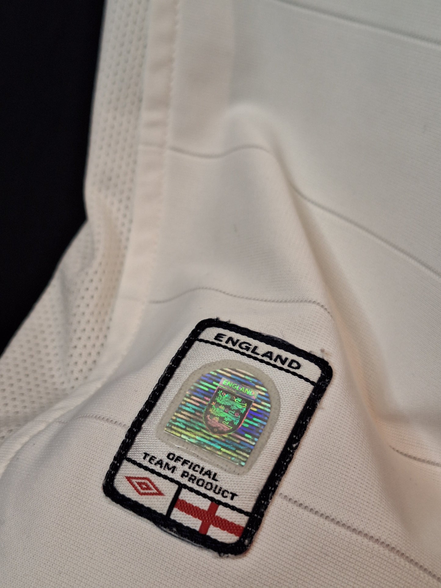 England 2004 home shirt, Beckham 7, XL