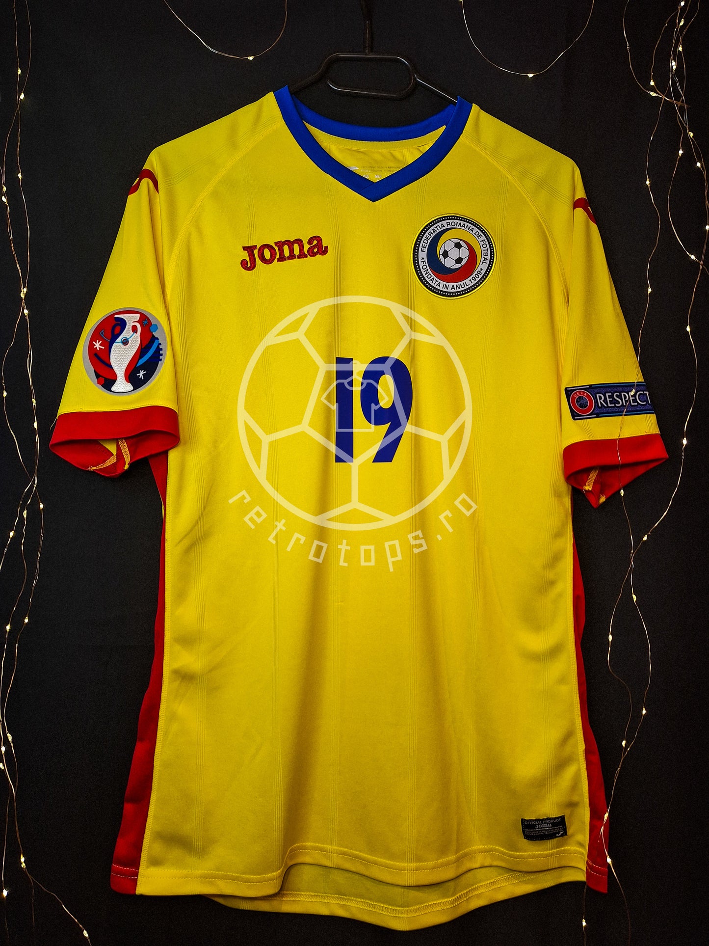 Tricou fotbal România 2016, Bogdan Stancu 19, M