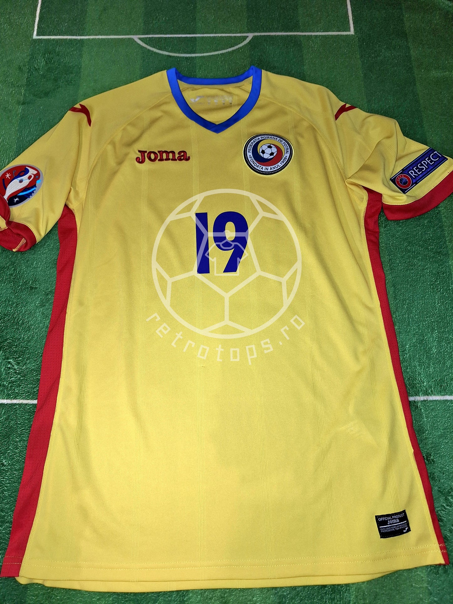 Tricou fotbal România 2016, Bogdan Stancu 19, M