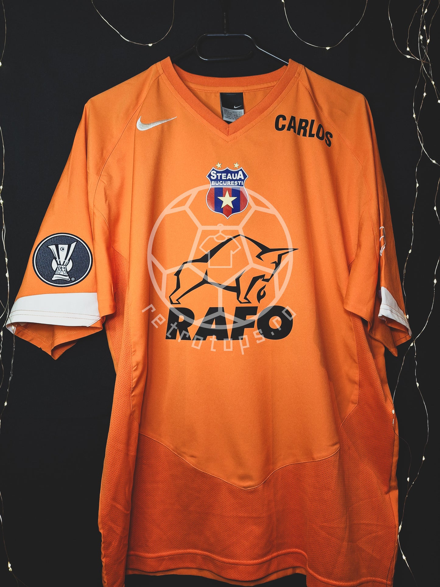 Tricou fotbal Nike template Steaua 2006, Carlos 13, L