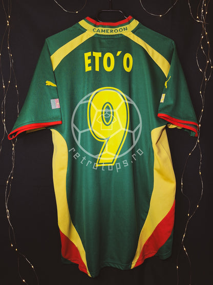 Cameroon 2000 home shirt, Eto'o 9, M