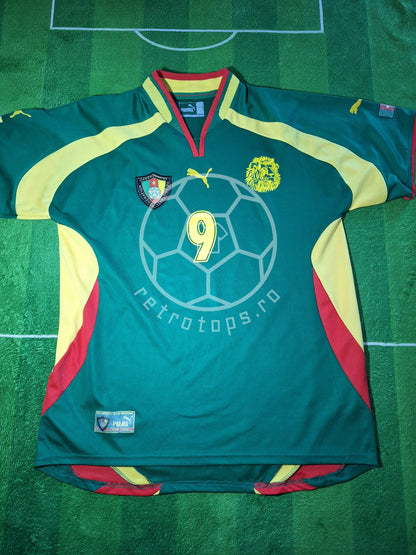 Cameroon 2000 home shirt, Eto'o 9, M