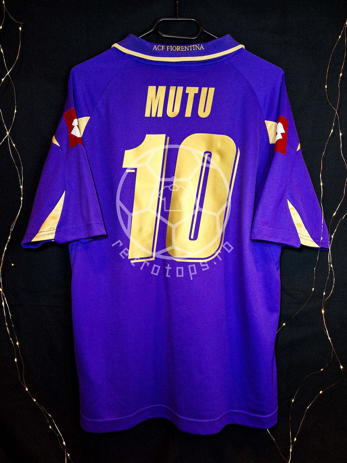 Tricou de fotbal Fiorentina 2010-2011, Mutu 10, M/L