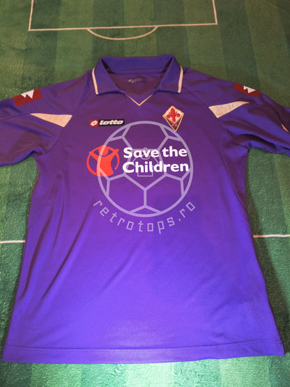 Tricou de fotbal Fiorentina 2010-2011, Mutu 10, M/L