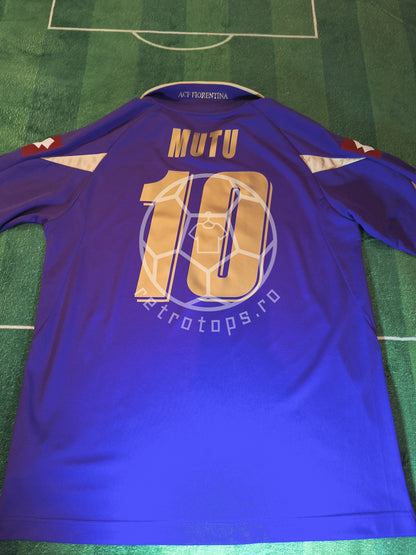 Tricou de fotbal Fiorentina 2010-2011, Mutu 10, M/L
