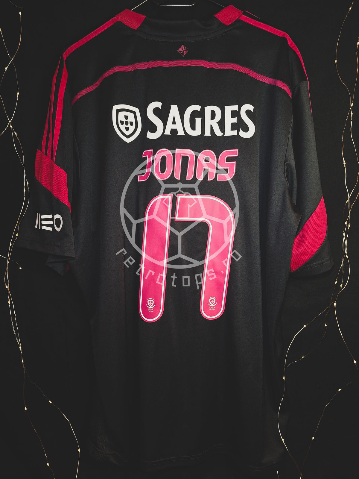 Tricou de fotbal Benfica 2014-2015 away, Jonas 17, XXL