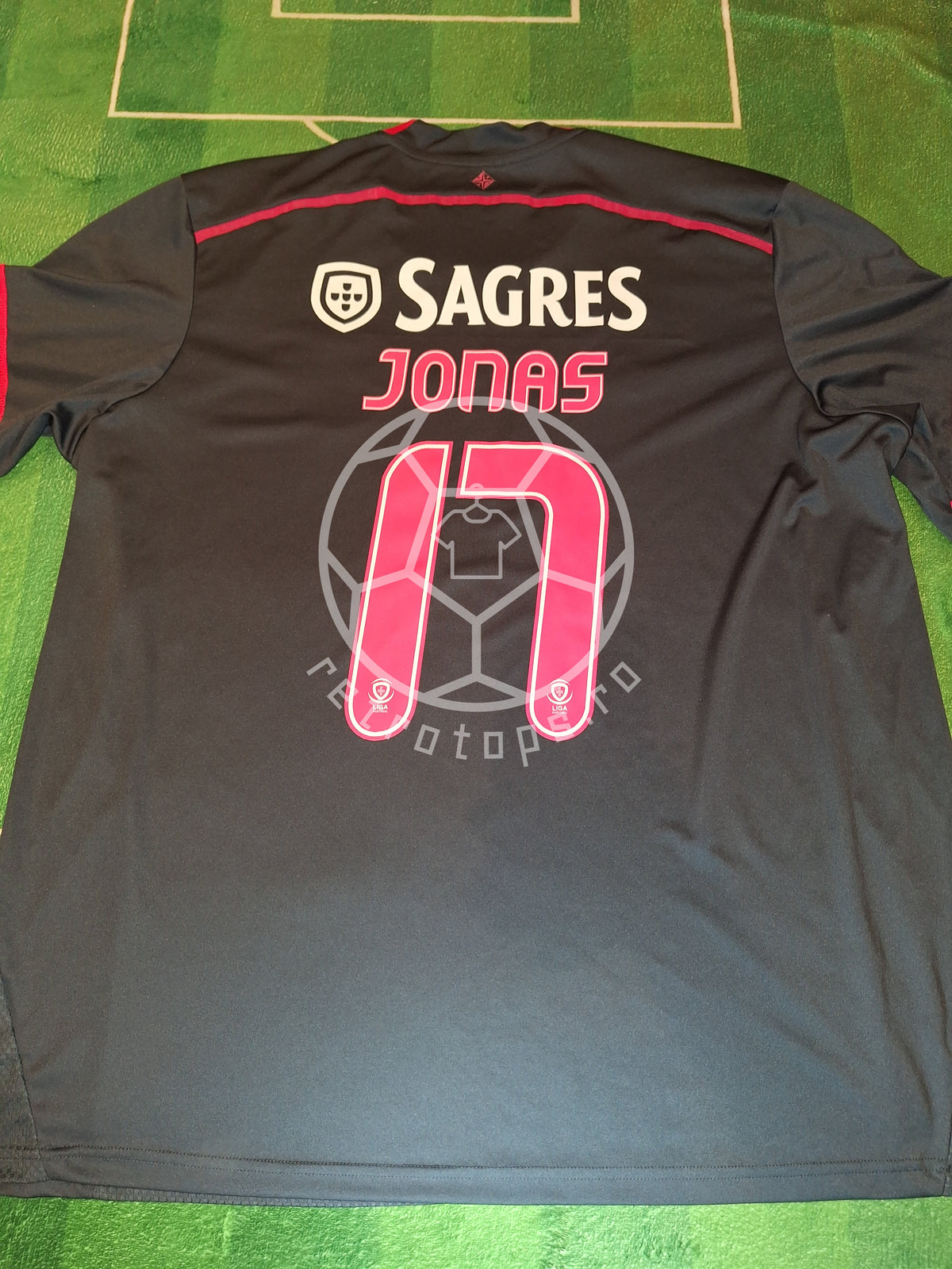 Tricou de fotbal Benfica 2014-2015 away, Jonas 17, XXL