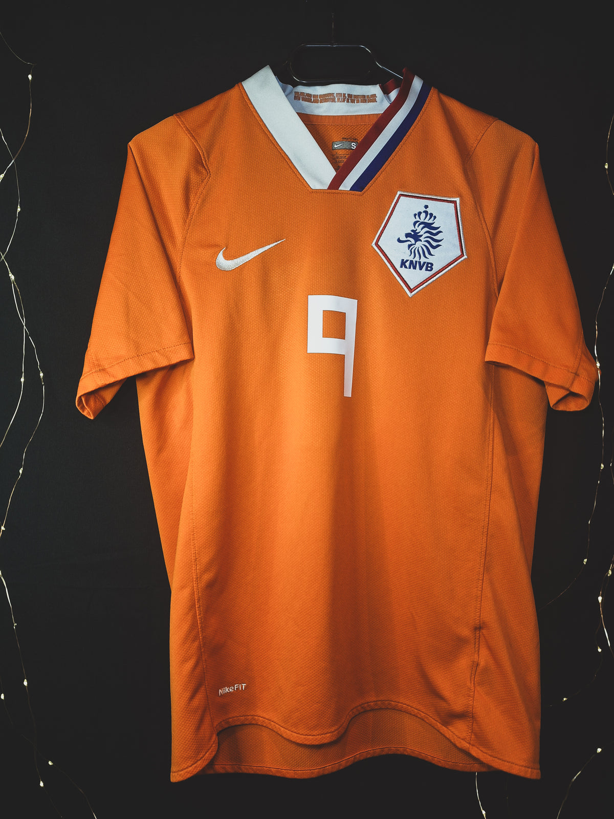 Tricou de fotbal Olanda 2008, van Nistelrooy 9, S