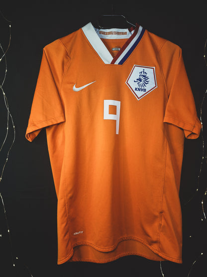 Tricou de fotbal Olanda 2008, van Nistelrooy 9, S