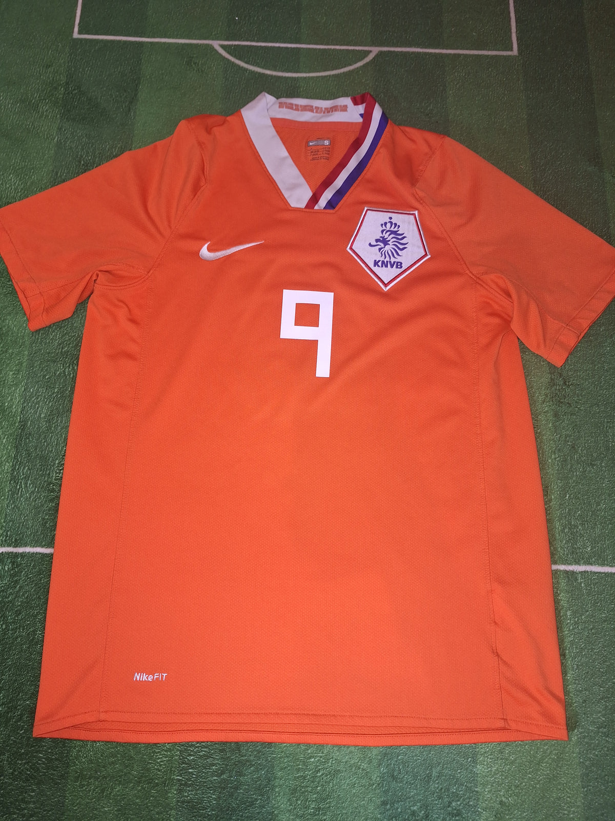 Tricou de fotbal Olanda 2008, van Nistelrooy 9, S