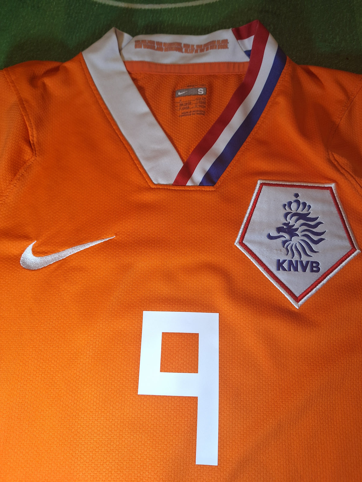 Tricou de fotbal Olanda 2008, van Nistelrooy 9, S